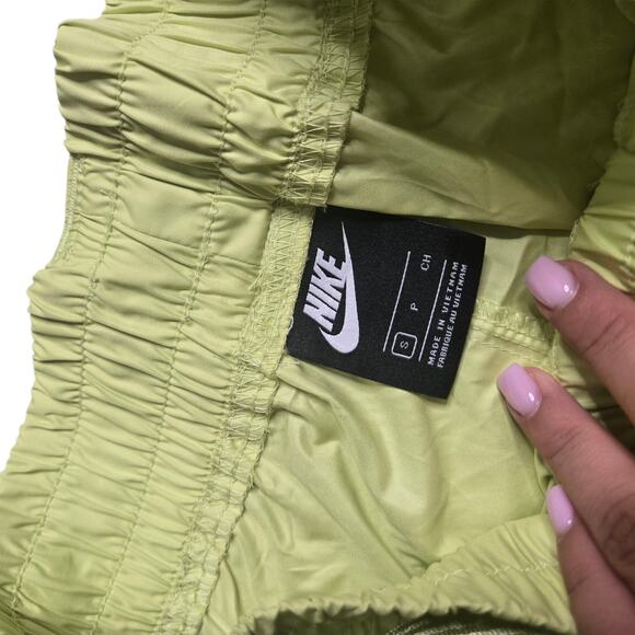 Nike Women's Swoosh Track Pants in Limelight Size: S - Picture 5 of 5